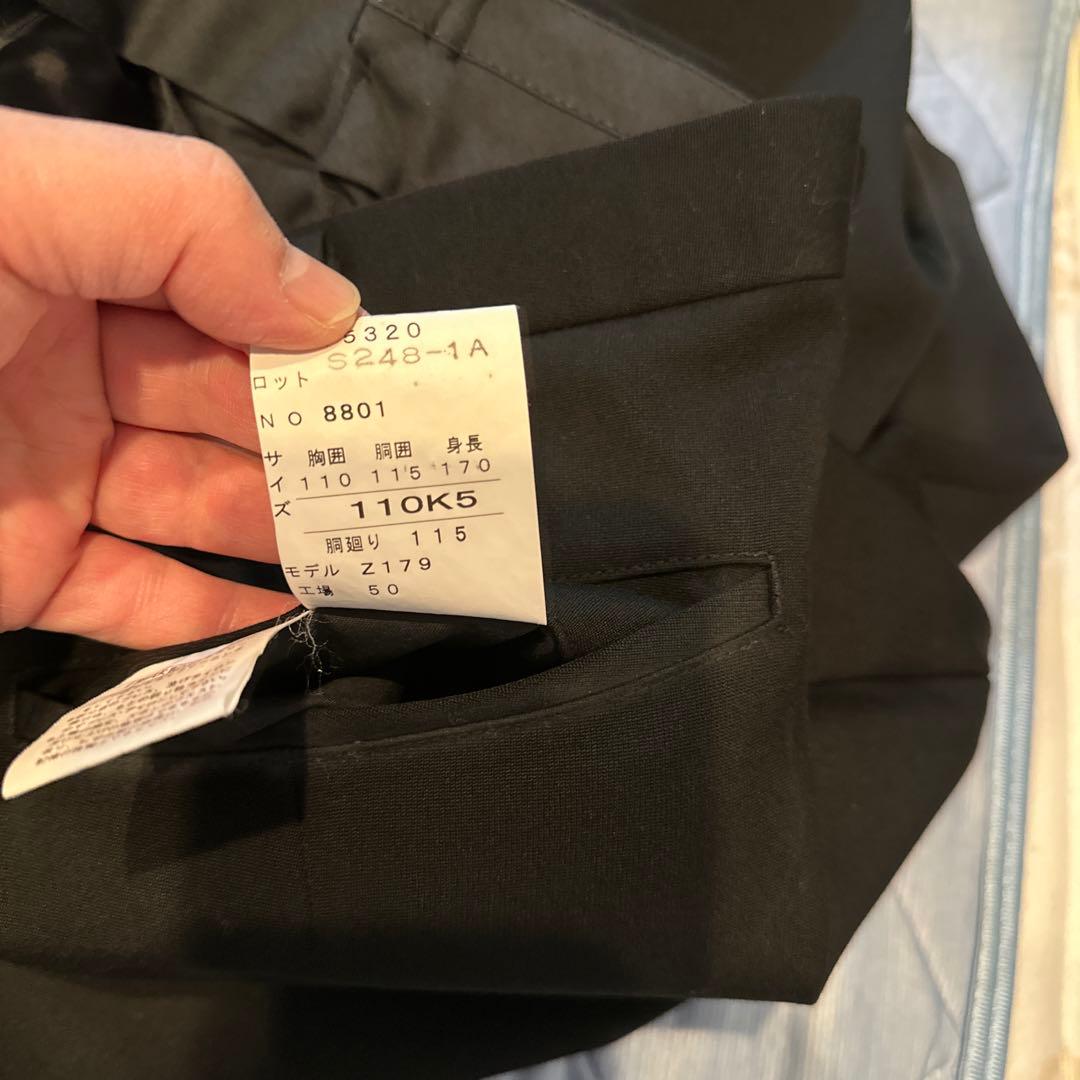 バレンチノルディ　礼服　冠婚葬祭　ブラック　2XＬ