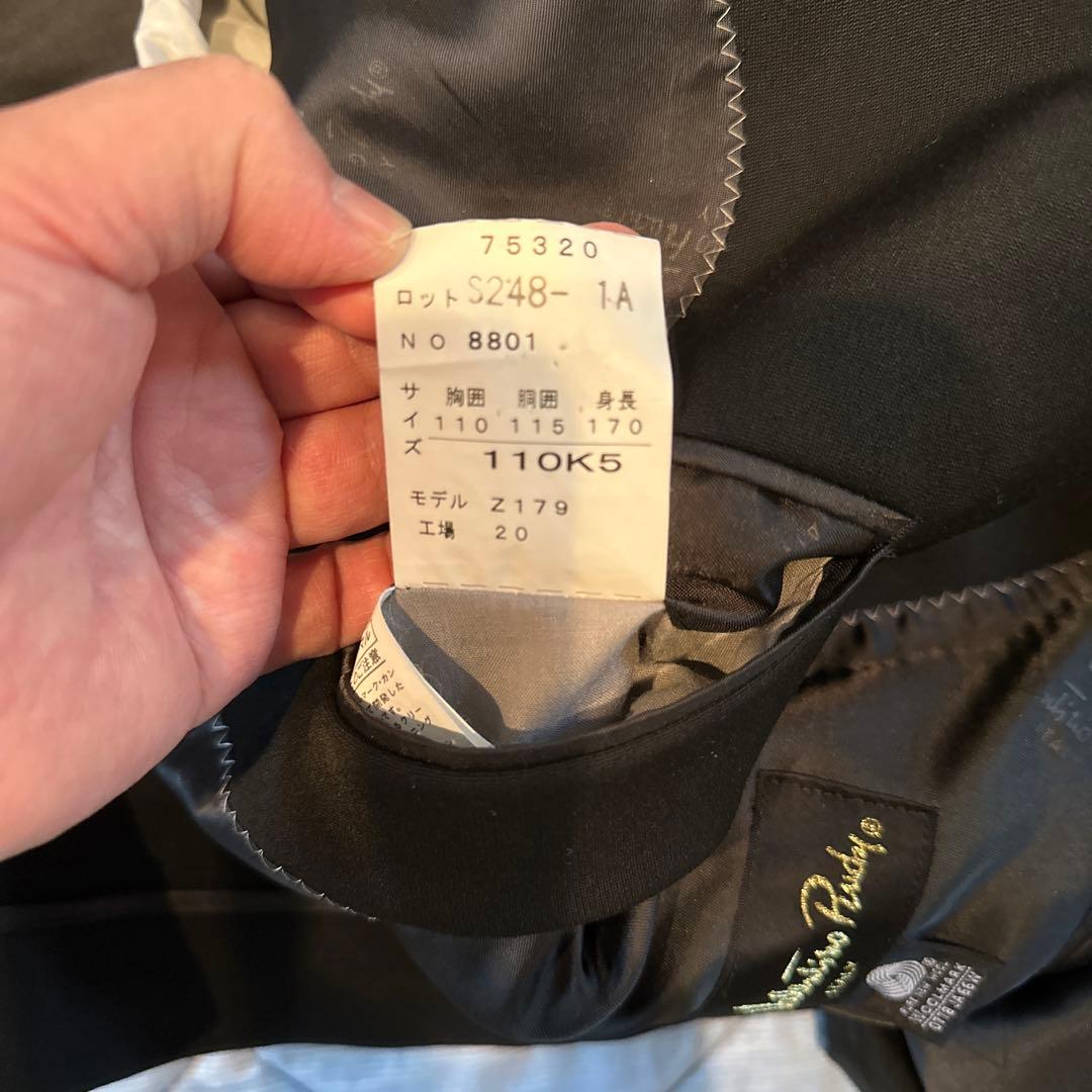 バレンチノルディ　礼服　冠婚葬祭　ブラック　2XＬ