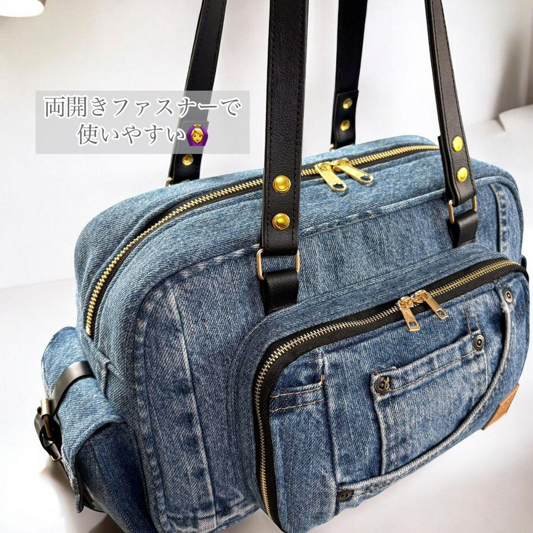 Wallet pocket bag／デニムリメイク
