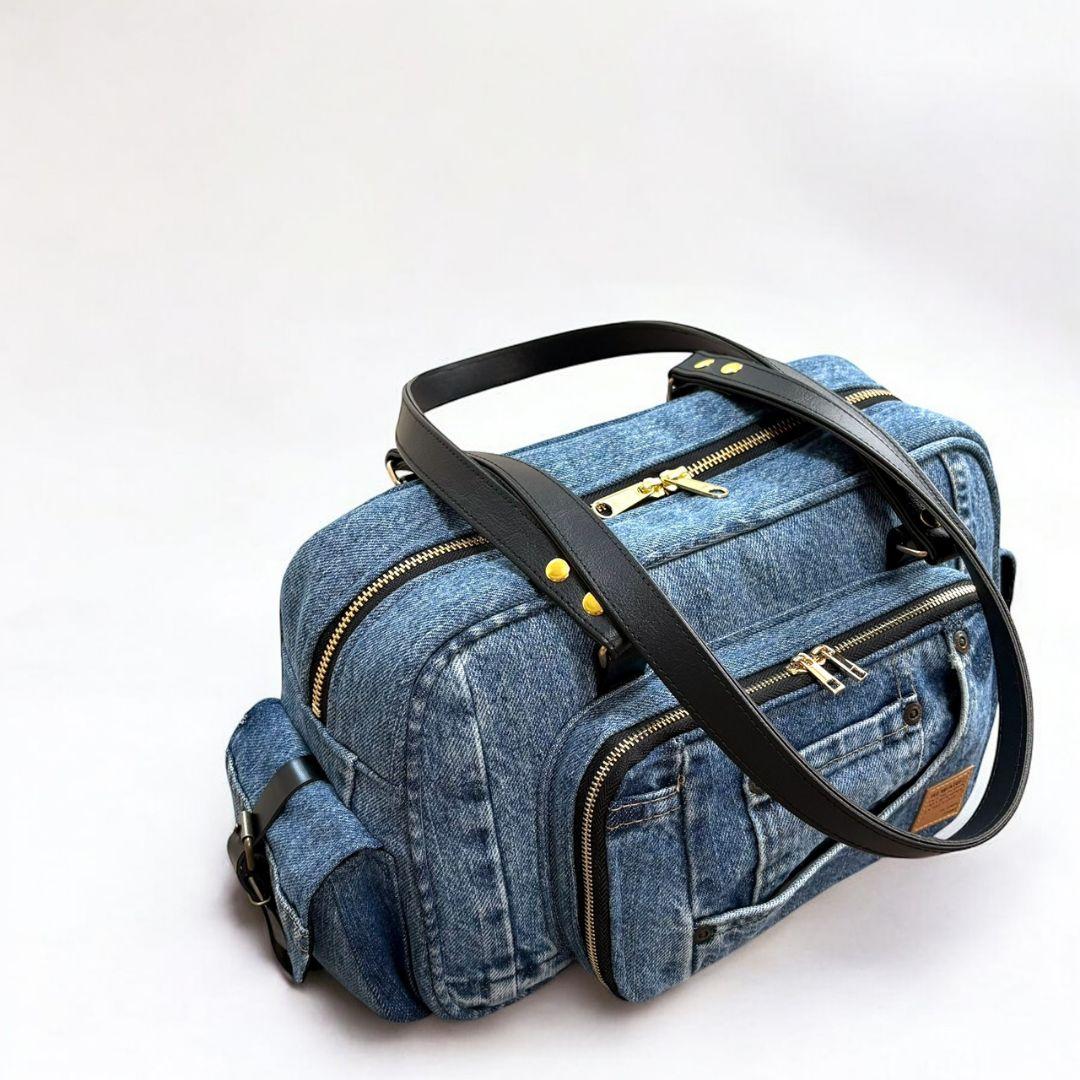 Wallet pocket bag／デニムリメイク