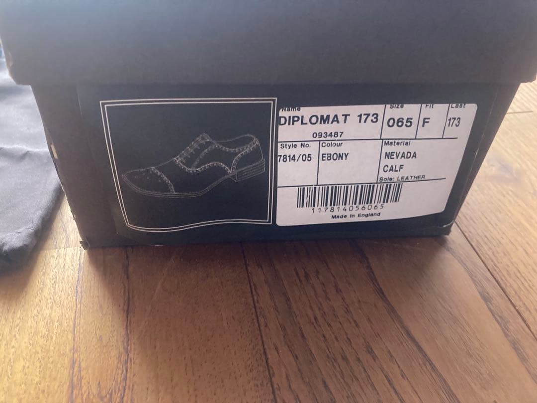 Church's/チャーチ DIPLOMAT 173 65F 純正ツリー付き