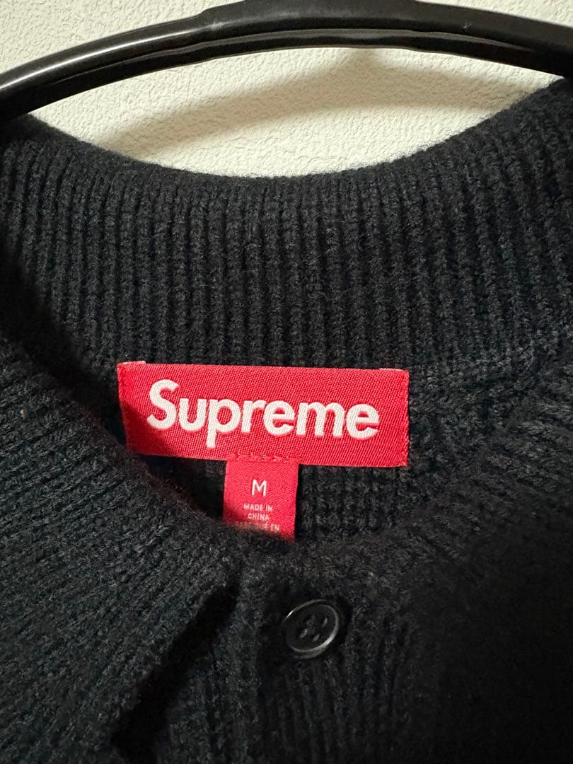トップス M supreme small box polo sweater black