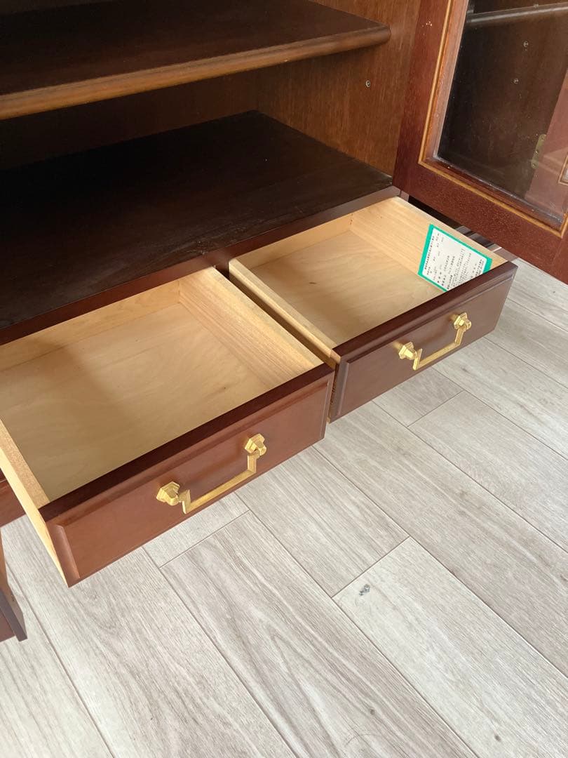 マルニ木工 地中海ロイヤルシリーズ サイドボード キャビネット カップボード