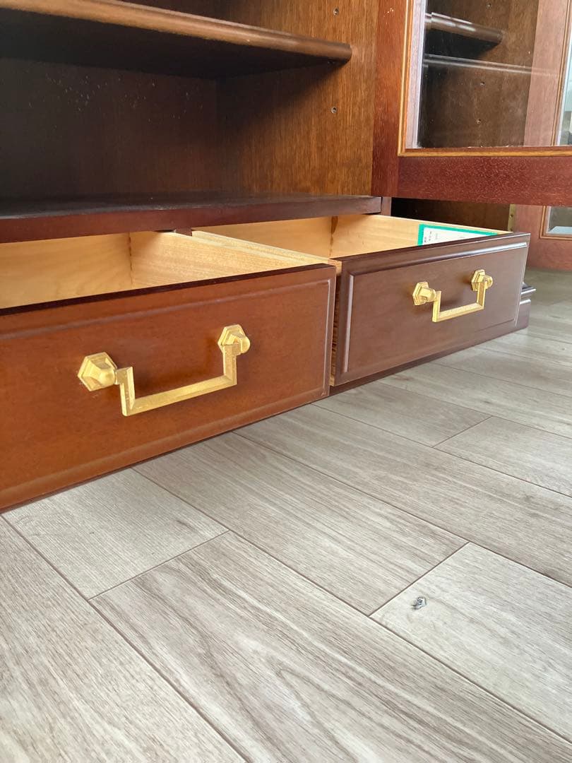 マルニ木工 地中海ロイヤルシリーズ サイドボード キャビネット カップボード