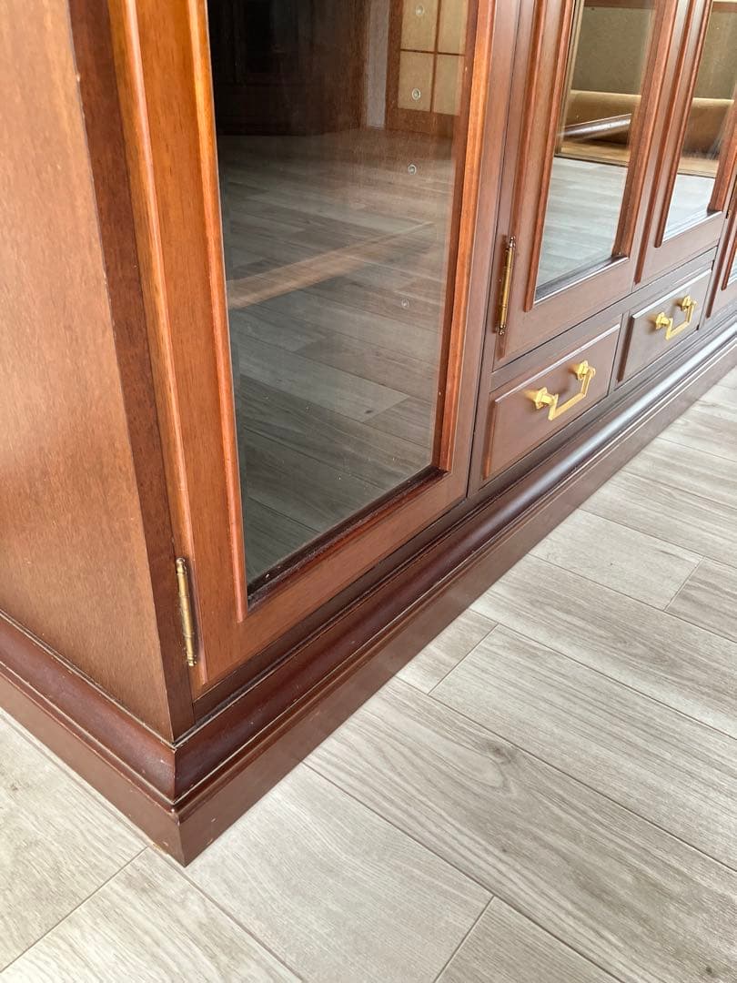 マルニ木工 地中海ロイヤルシリーズ サイドボード キャビネット カップボード