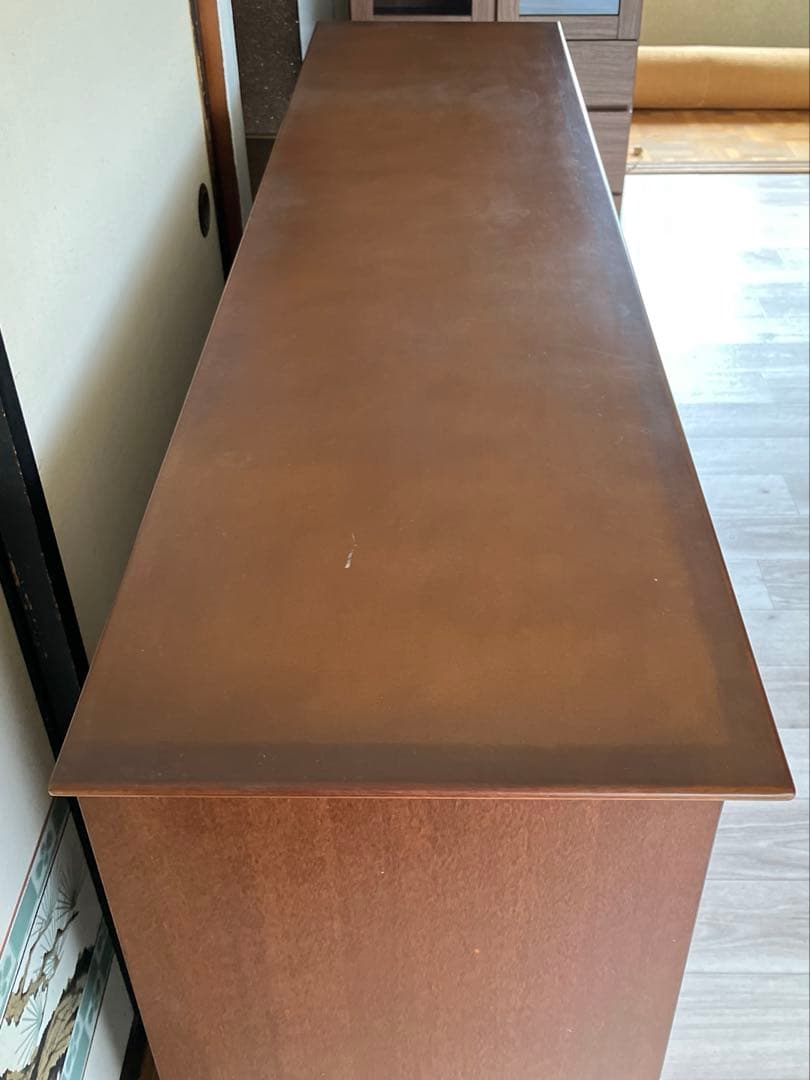 マルニ木工 地中海ロイヤルシリーズ サイドボード キャビネット カップボード