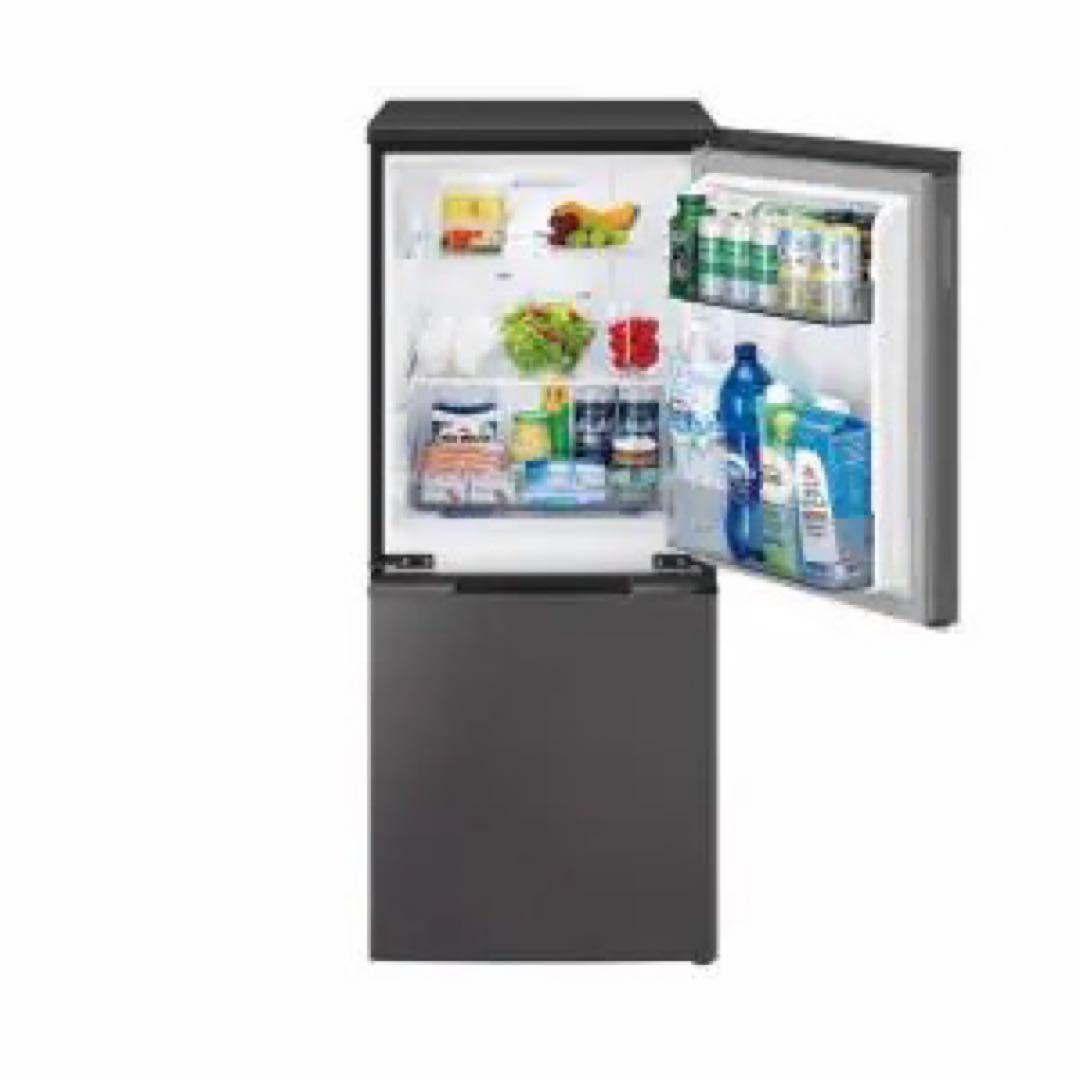 シャープ SJD15K 2ドア冷蔵庫 152L マットダークグレー