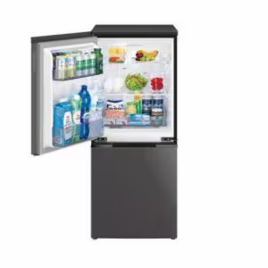 シャープ SJD15K 2ドア冷蔵庫 152L マットダークグレー