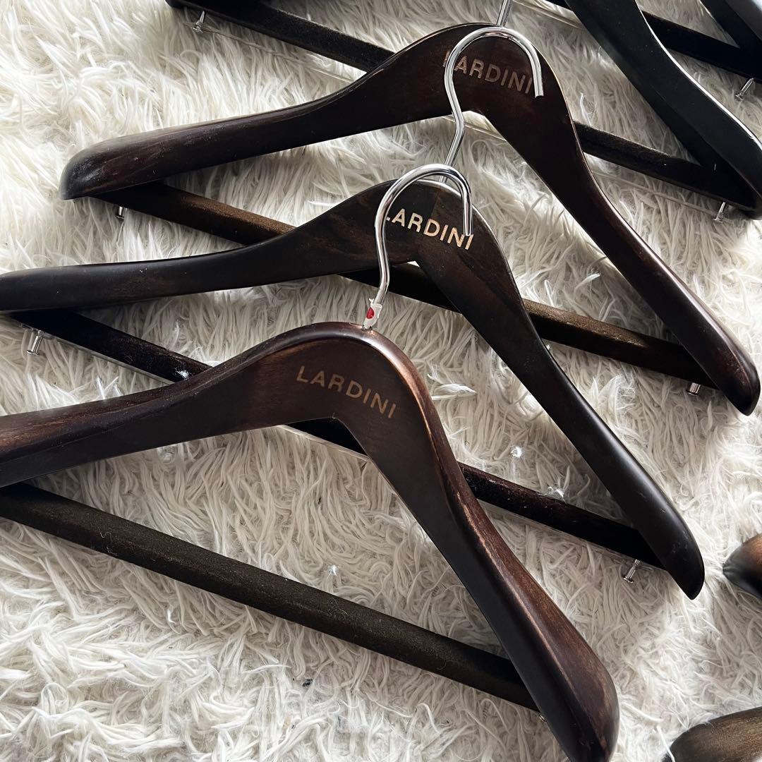 <単品購入可能>⑤LARDINI 木製 スーツ 新純正ハンガー