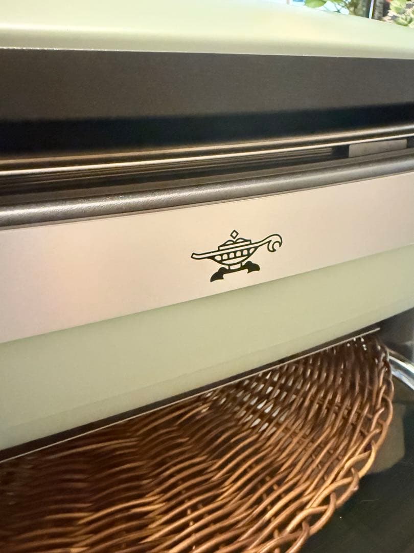 アラジンミントグリーン 蓋付きホットプレート