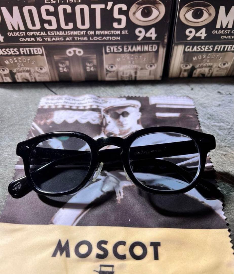 最終値下　希少moscot lemtosh ポーカーフェイス　付属度なしレンズ付