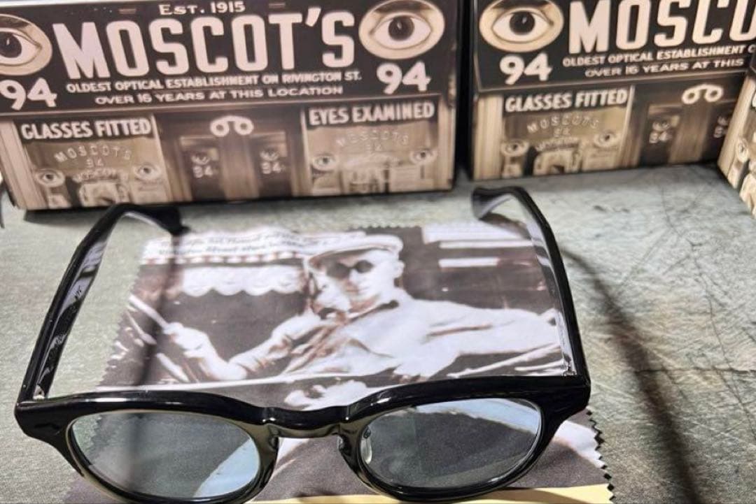 最終値下　希少moscot lemtosh ポーカーフェイス　付属度なしレンズ付