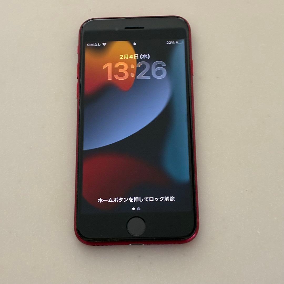 iPhone SE第3世代 64GB 赤｜美品｜Anker新品ケーブル＋充電器