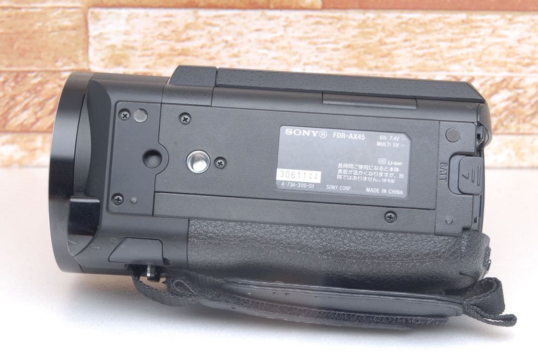 SONY FDR-AX45 4Kビデオカメラ ブラックカラー　高性能