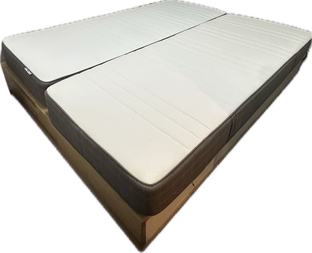 【IKEA】クイーンサイズベッドフレーム MANDAL ※マットレス別出品