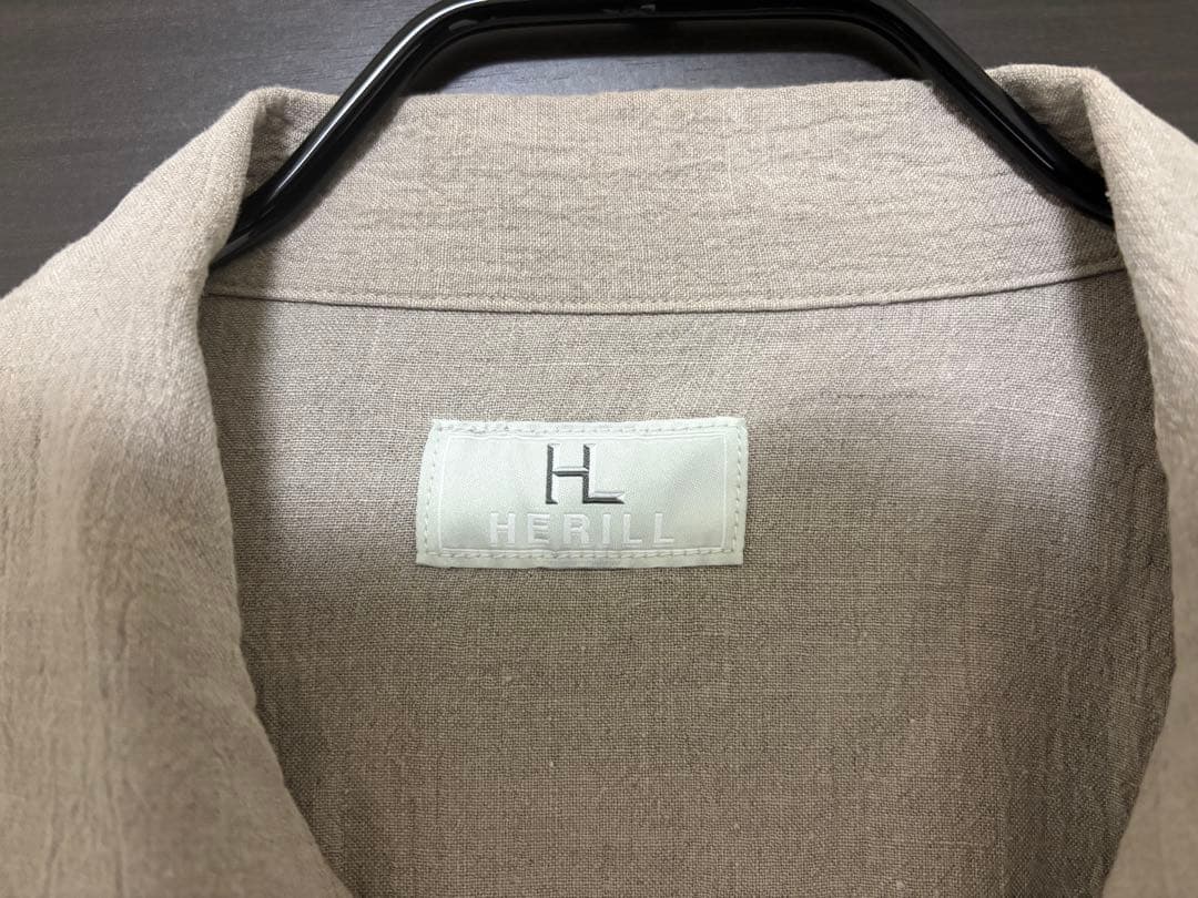 HERILL linen p41 カバーオール　size1 25ss