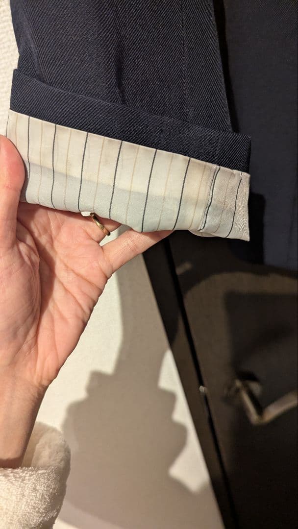 Demi-Luxe BEAMSドライギャバジンテーラードジャケット