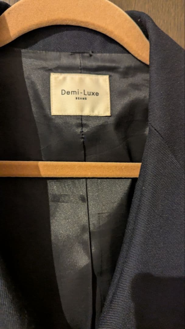 Demi-Luxe BEAMSドライギャバジンテーラードジャケット