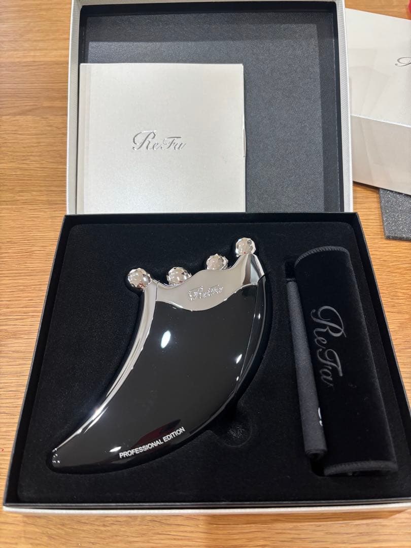 リファ 美顔ローラー Refaカッサ ブラック