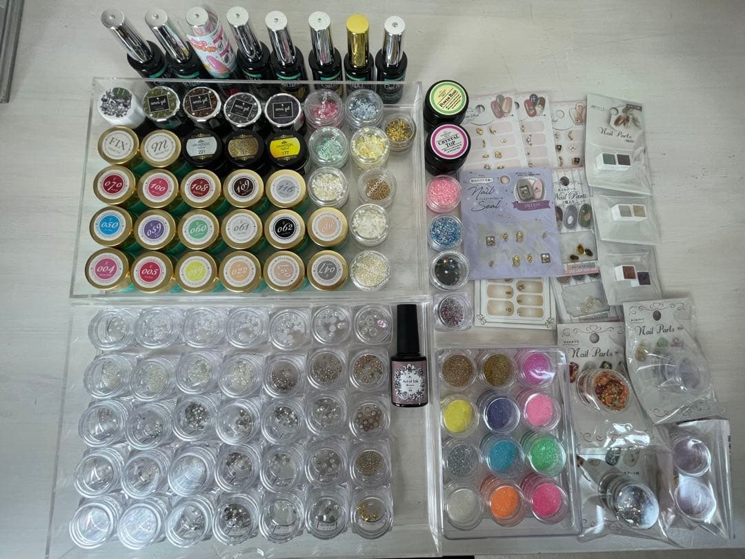 ＊シャイニージェル・ネイルアートセット＊