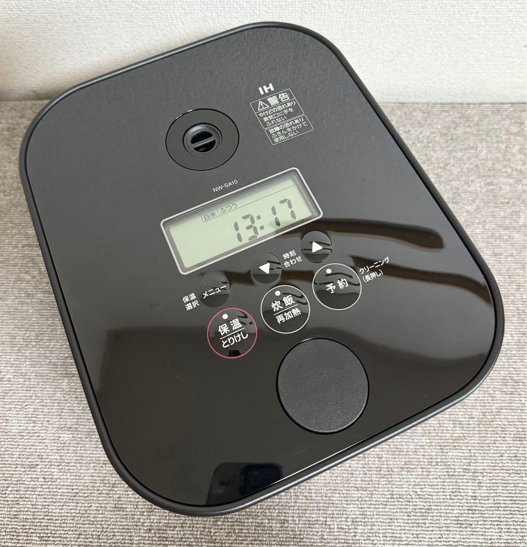 【美品】象印 圧力IH炊飯ジャー NW-SA10 動作保証