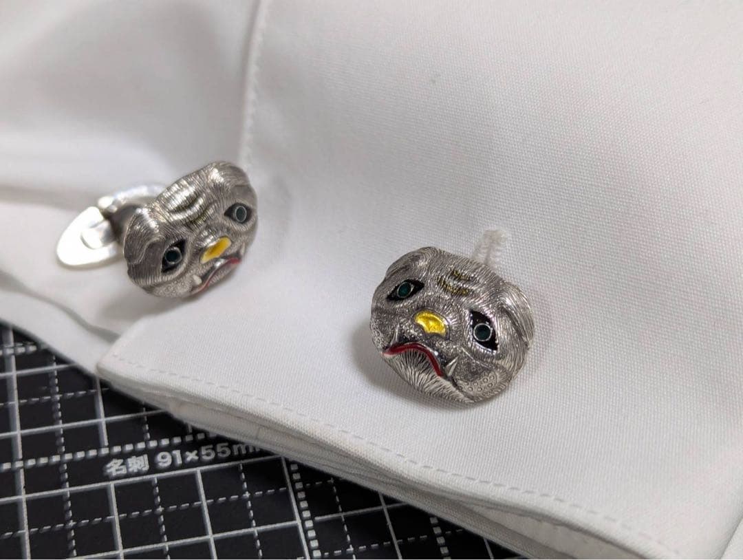 【希少】GUCCI/グッチ パグ カフス　No.2340