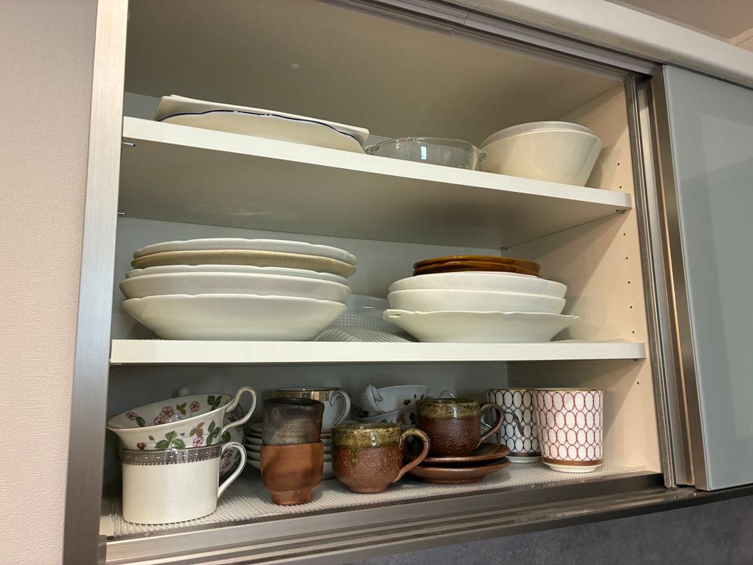 【9/19迄出品】パモウナ　キッチンカップボード　ホワイト