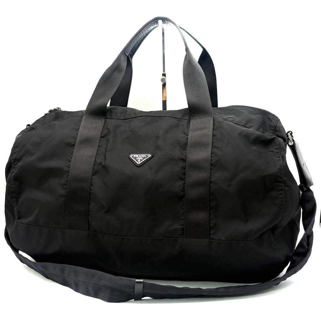 【まひろ様】PRADA ボストンバッグ ハンド トラベルバッグ