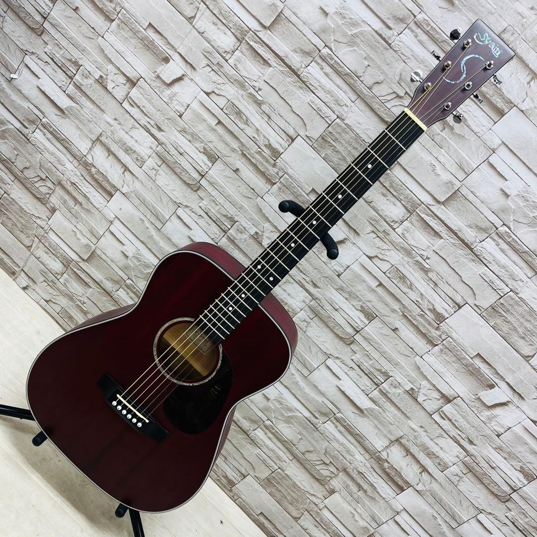 美品 S.yairi アコースティックギター YF-4M/WR ワインレッド