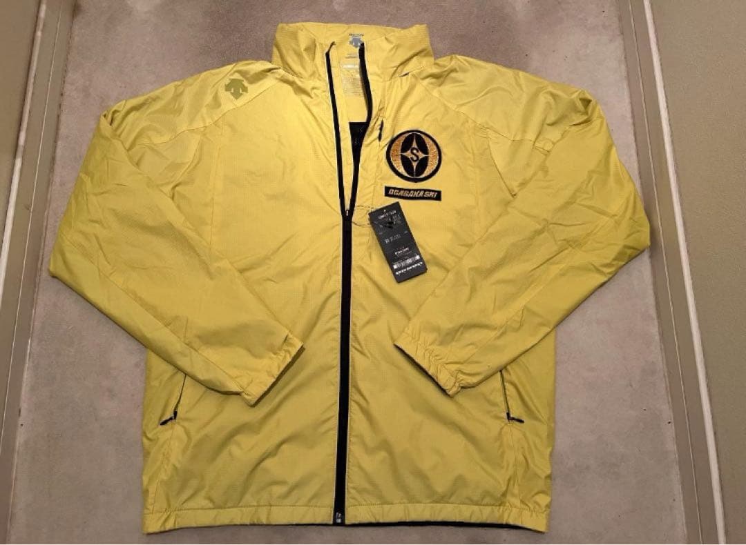 新品　オガサカ　ウォーマー　Mサイズ　イエロー