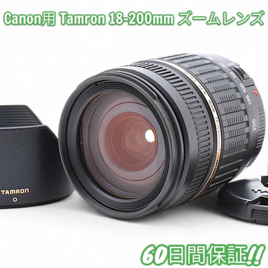 美品 Canon Tamron AF 18-200mm Di II #8663