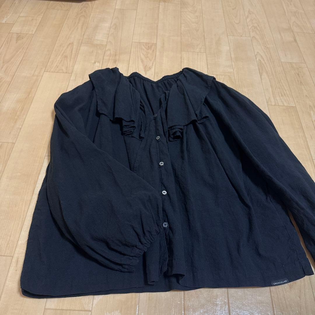 ネストローブ　nestRobe Upcycle Lino ブラウス