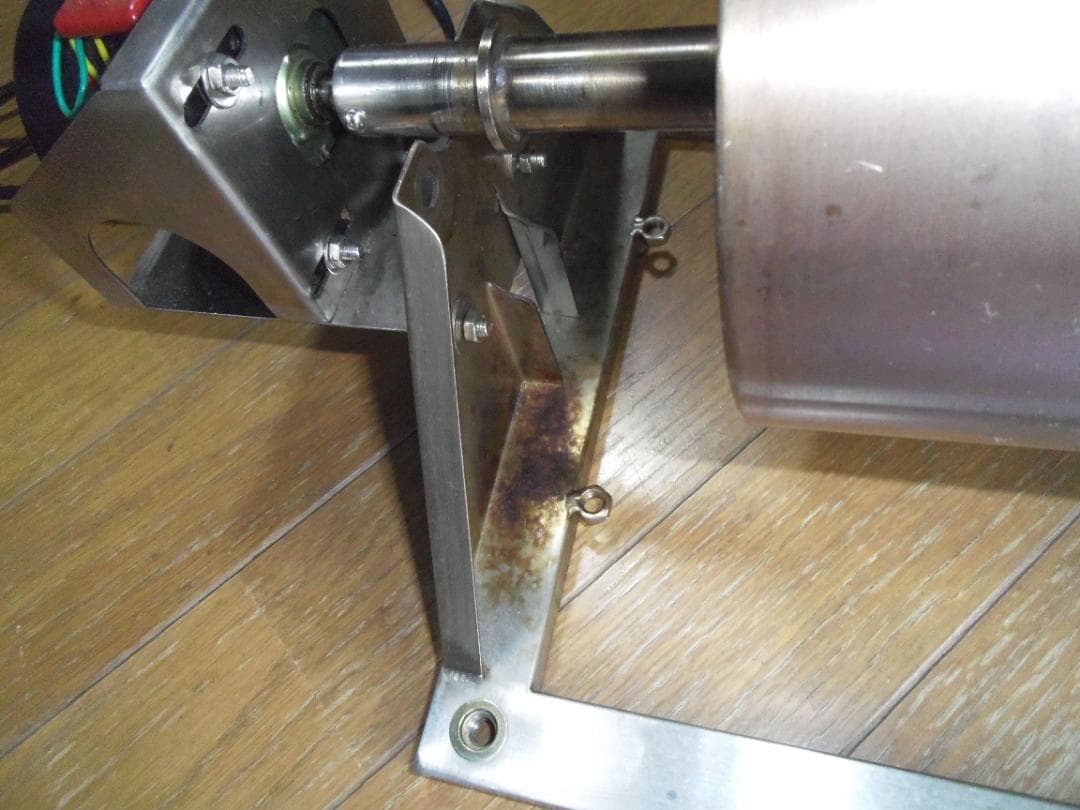 コーヒー焙煎機　半熱風式焙煎機　焙煎量：250g