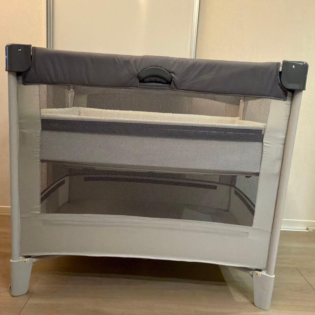 Aprica(アップリカ) ベビーベッド ココネルエアー グレー