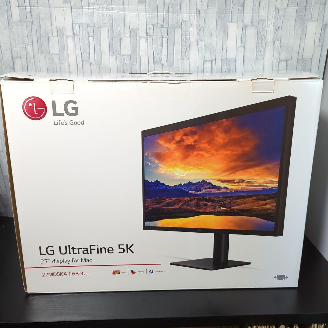 LG UltraFine 5K　MAC用モニター　27MD5KA
