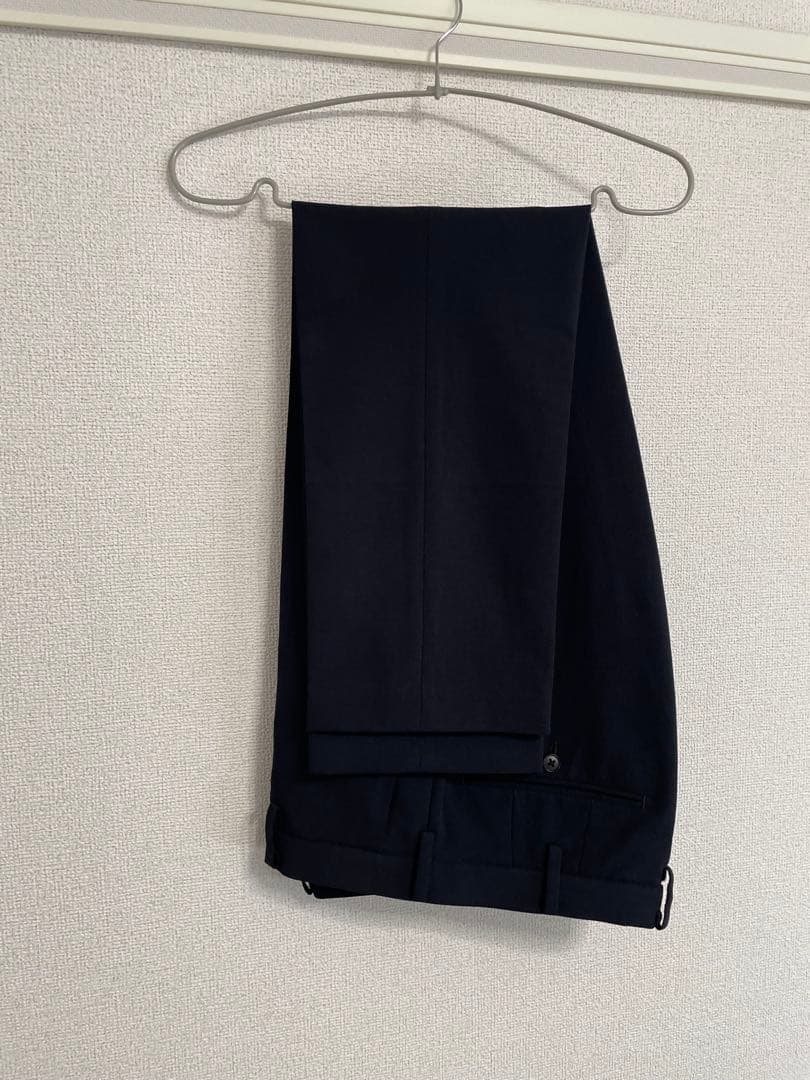 【ナッツ☆ページ】感動ジャケット　ネイビー＆ブラック2着　セットアップ