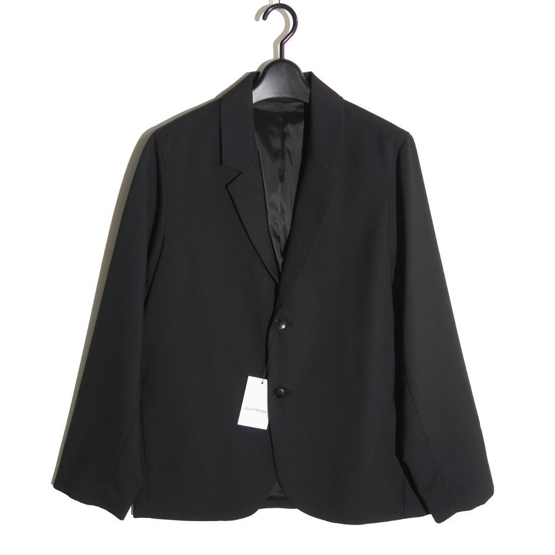 新品 JULY NINE テーラードジャケット 36 ジュライナイン ブラック