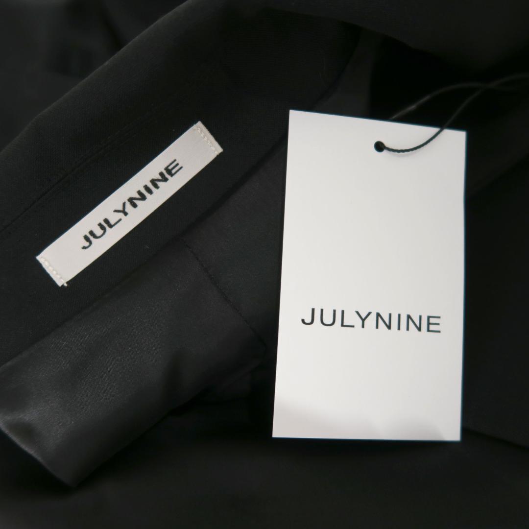 新品 JULY NINE テーラードジャケット 36 ジュライナイン ブラック