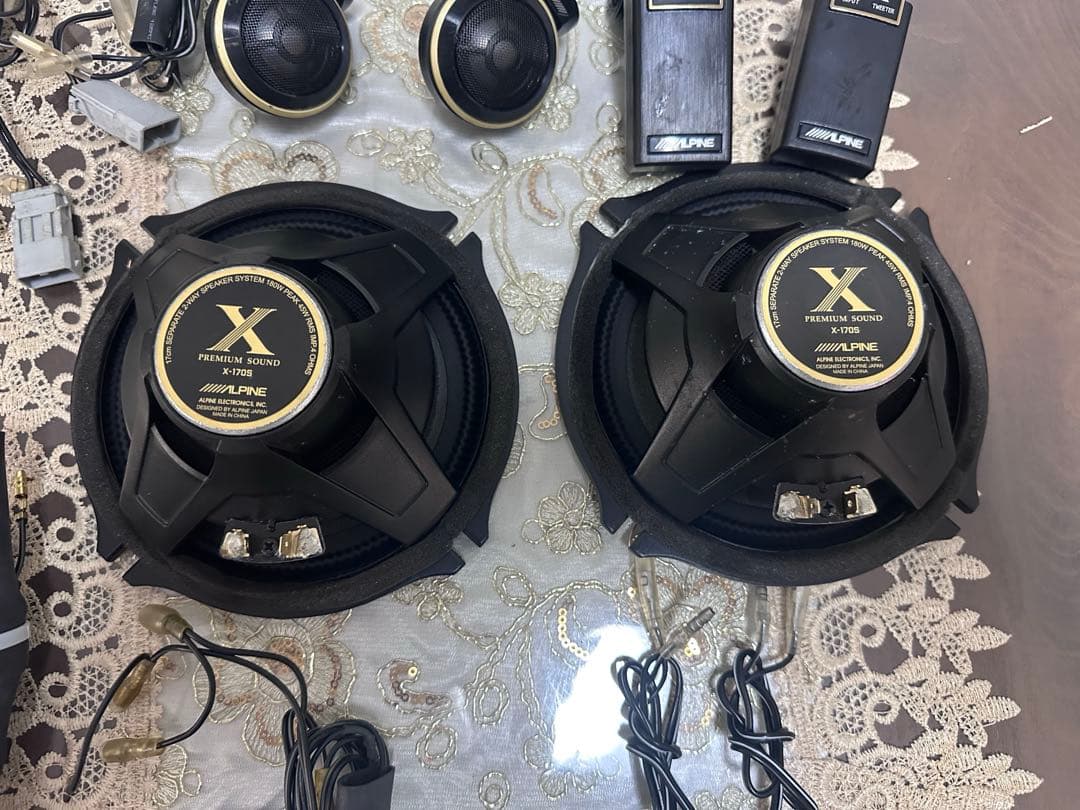 アルパイン X-170S 17cm セパレートスピーカー