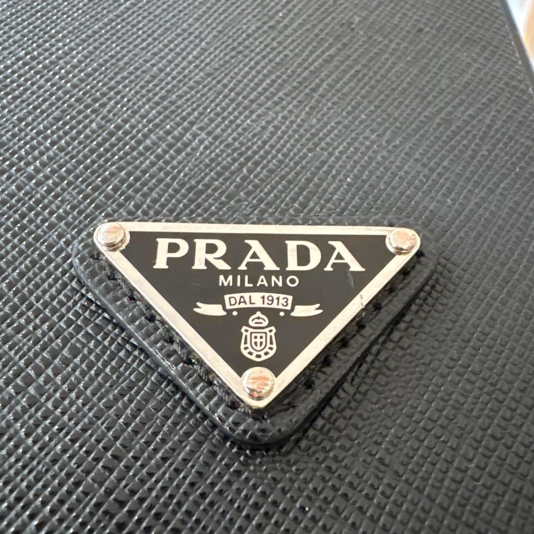 PRADA iPhone14用ケース ブラック