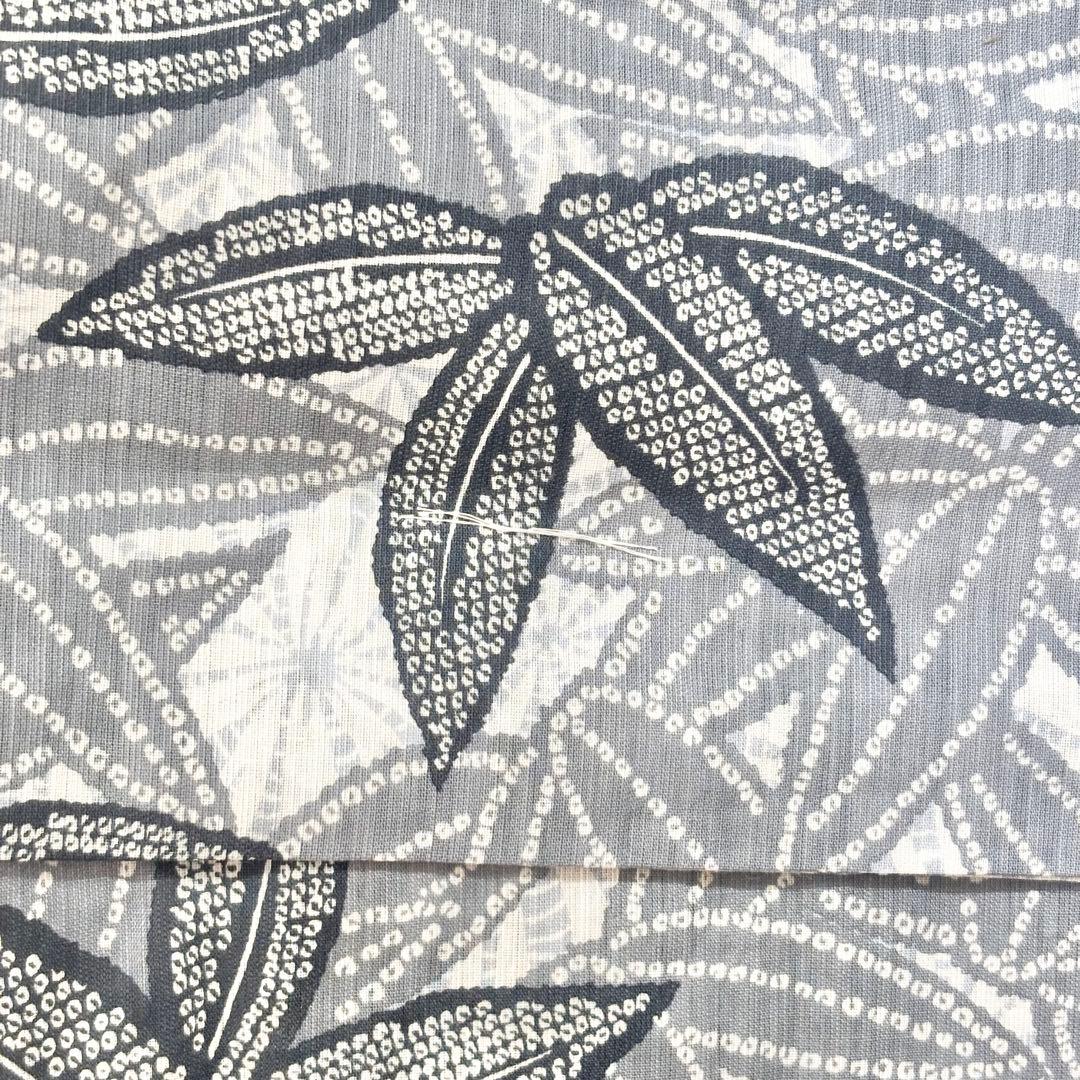 最終値下げ！新品・未使用品！浴衣 つやび雅姫 綿麻 有松鳴海絞り調 帯付き