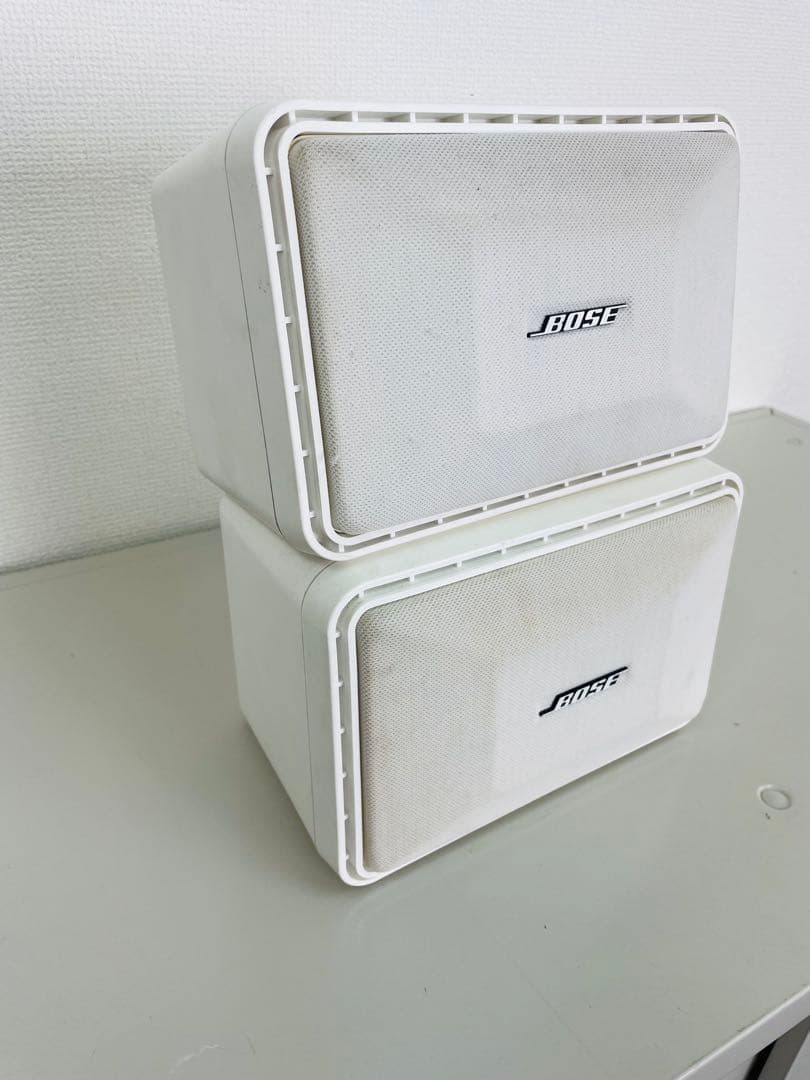 BOSE 101MMW スピーカー　白 シリアル連番 2個セット 天吊金具付