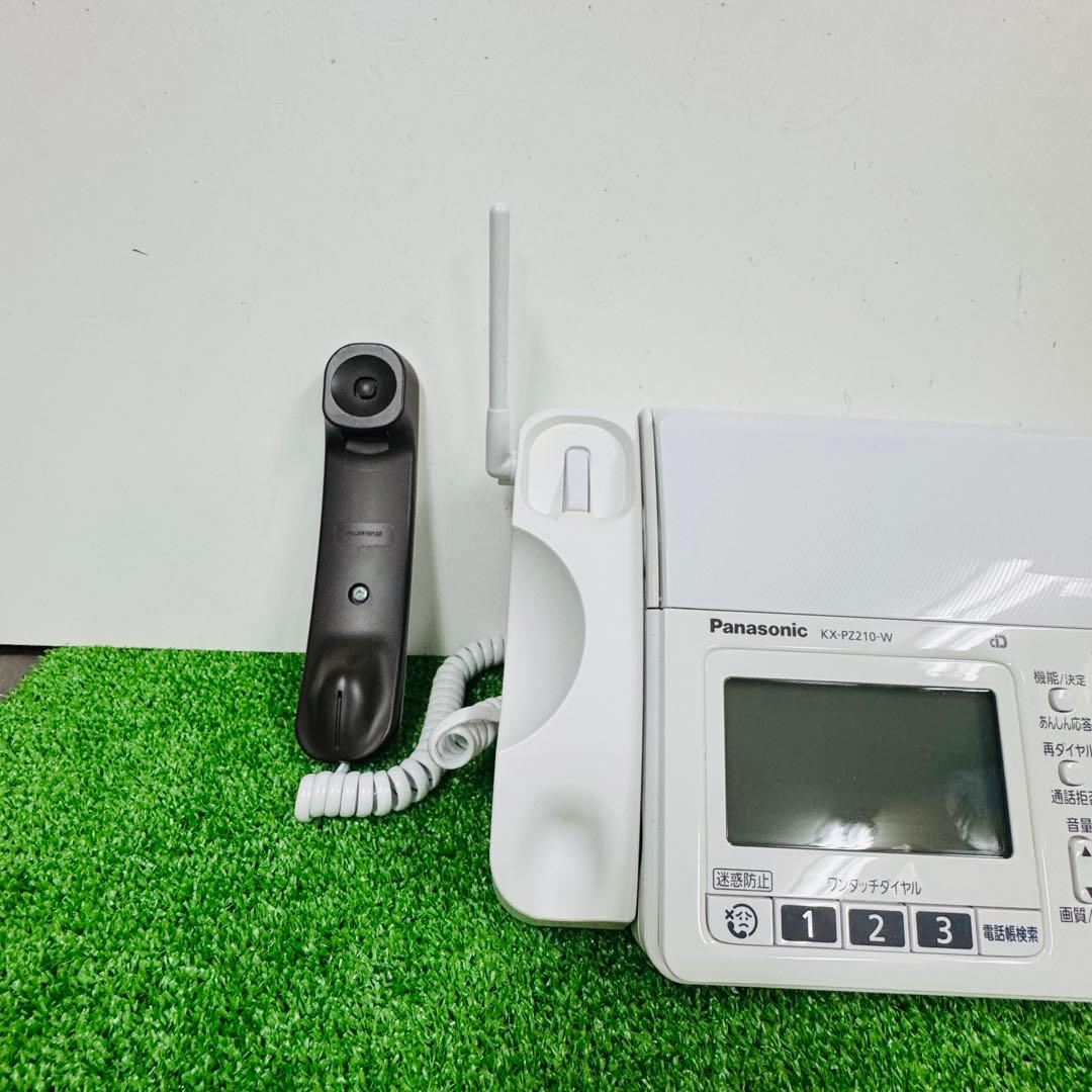 展示品 Panasonic 電話機 親機KX-PZ210-W FAX