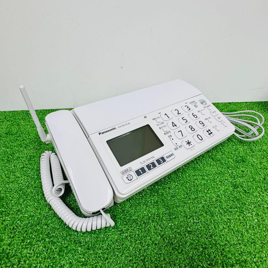 展示品 Panasonic 電話機 親機KX-PZ210-W FAX