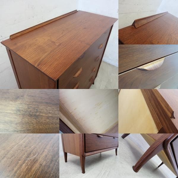 展示品■KAGURA/家具蔵■最高級■エミネント■ウォールナット材■5段チェスト