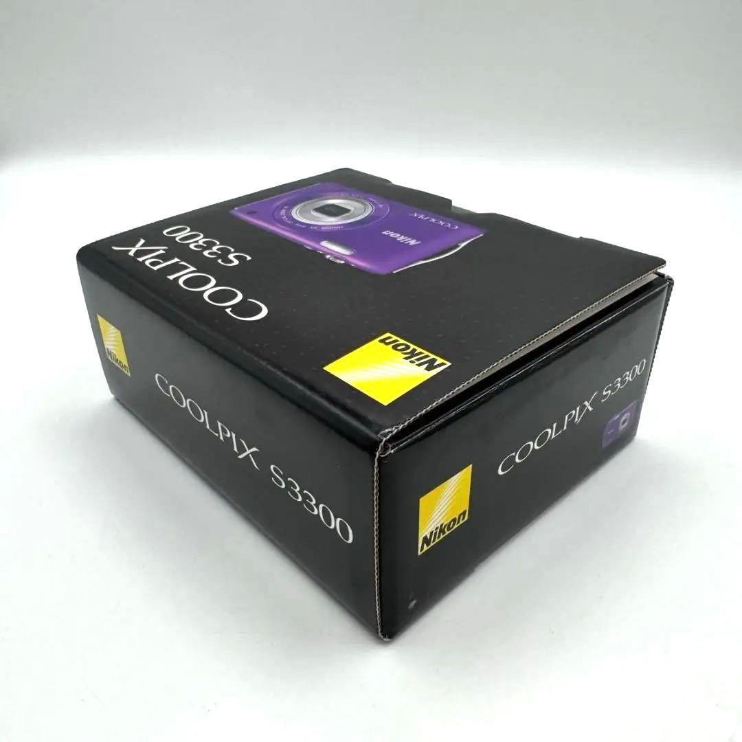 Nikon COOLPIX S3300 パープル コンパクトデジタルカメラ