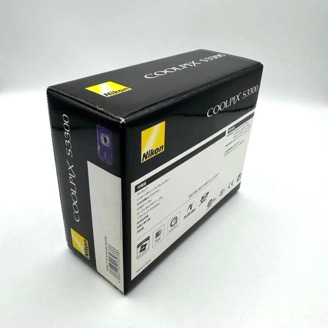 Nikon COOLPIX S3300 パープル コンパクトデジタルカメラ