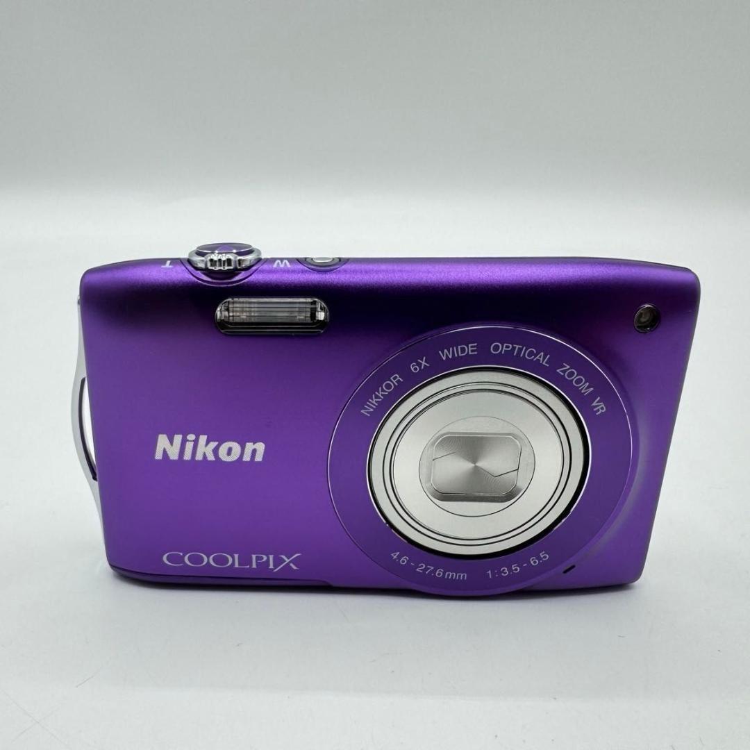 Nikon COOLPIX S3300 パープル コンパクトデジタルカメラ