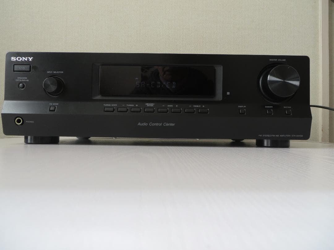 ソニー製プリメインアンプ+チューナー（レシーバー）STR-DH100　完動美品