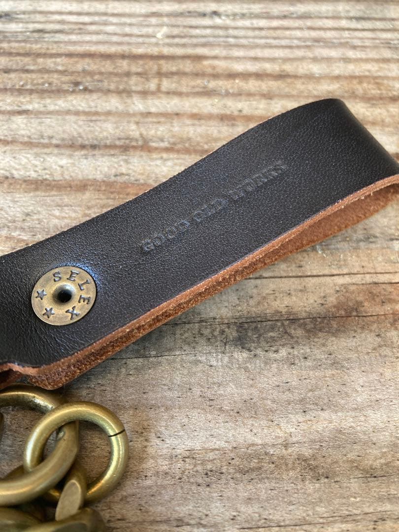 Backorder ウォレットチェーン　真鍮